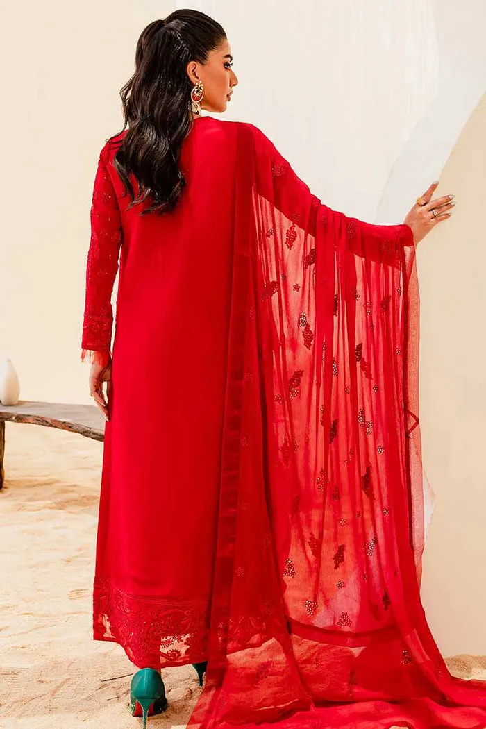 MARYUM & MARIA | Sejal - Luxury Chiffon Collection | FIRE WHIRL (QS23-510)