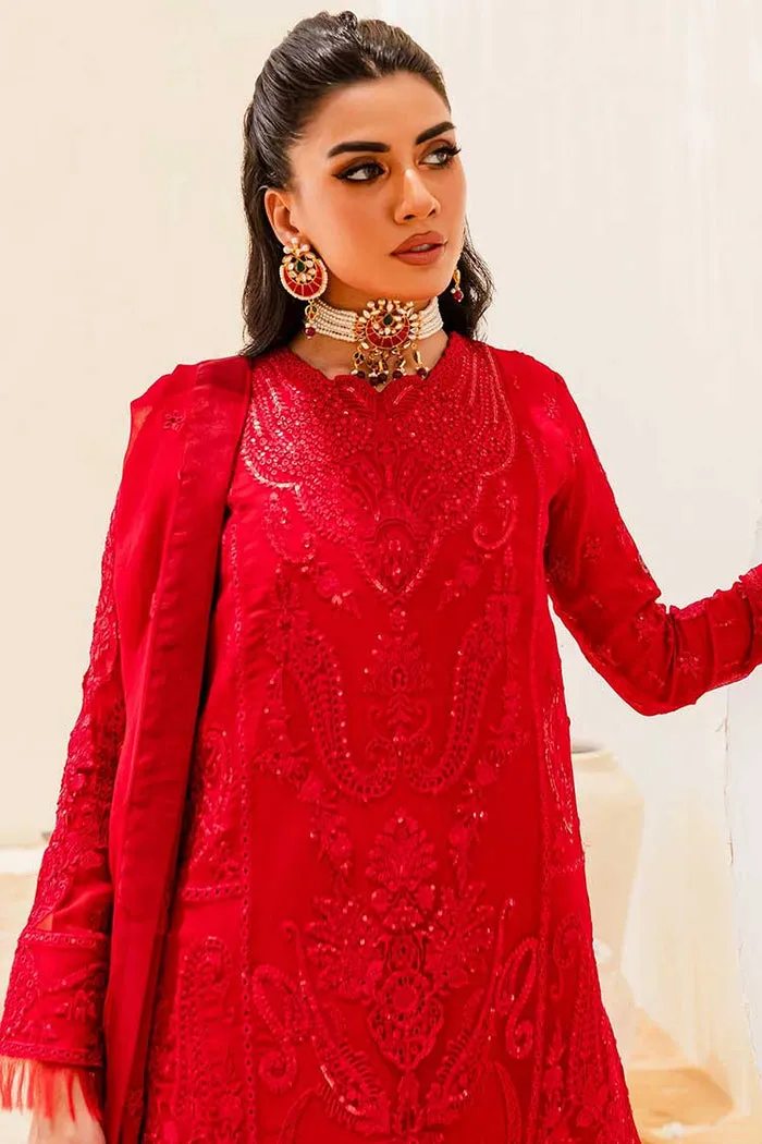MARYUM & MARIA | Sejal - Luxury Chiffon Collection | FIRE WHIRL (QS23-510)