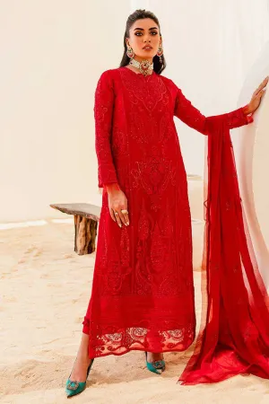 MARYUM & MARIA | Sejal - Luxury Chiffon Collection | FIRE WHIRL (QS23-510)