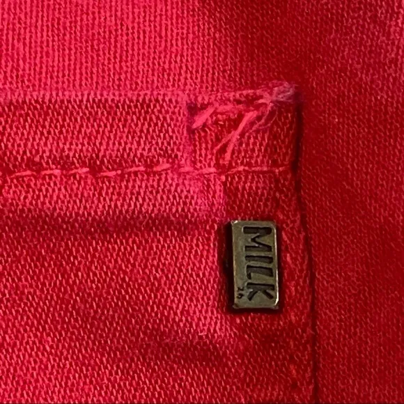 MILK Denim from Canada red skinny jeans size 26