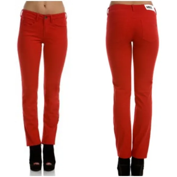 MILK Denim from Canada red skinny jeans size 26