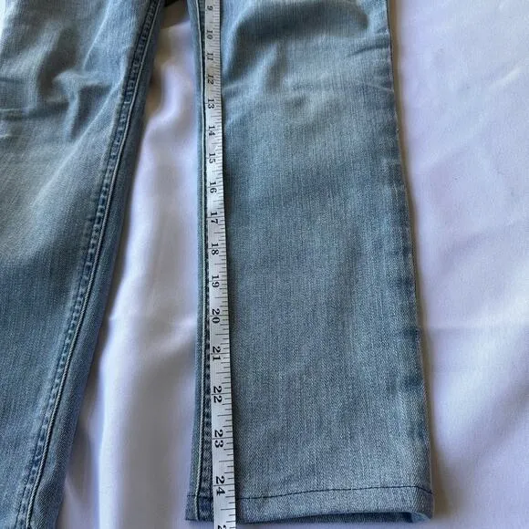 Nina High Waist Ankle Skinny Jeans Size 24 / 0