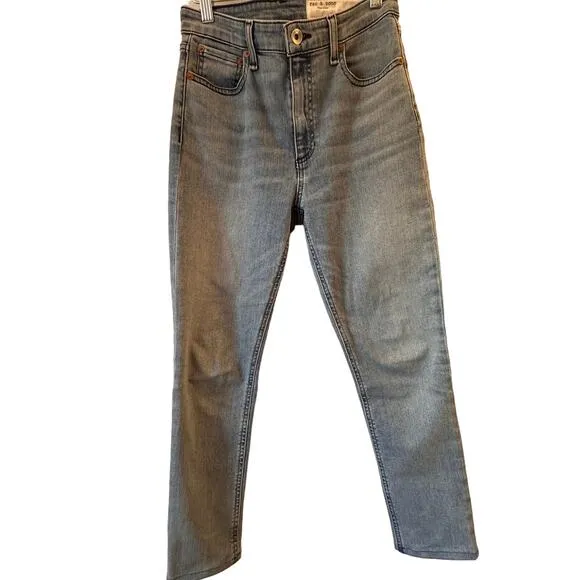 Nina High Waist Ankle Skinny Jeans Size 24 / 0