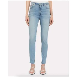 Nina High Waist Ankle Skinny Jeans Size 24 / 0
