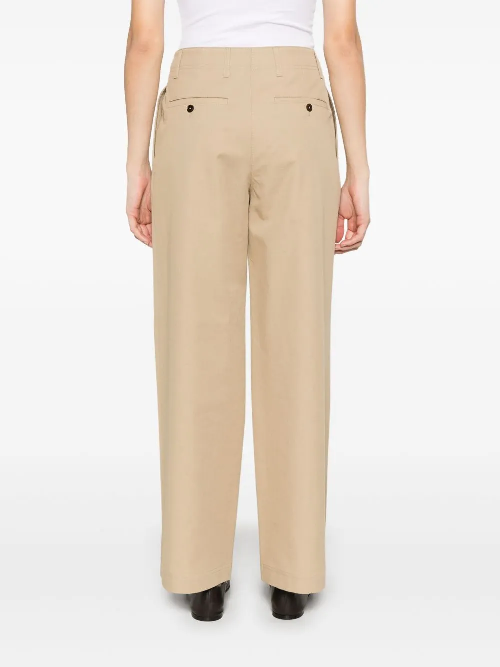 Organic cotton chino trousers