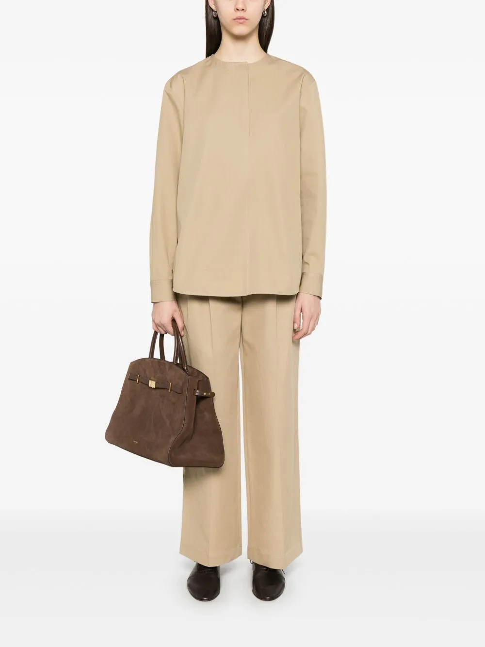 Organic cotton chino trousers