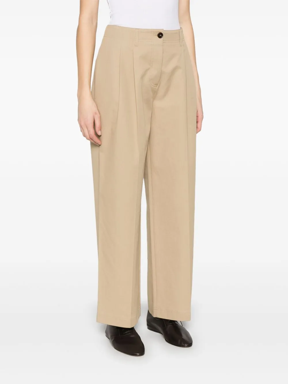 Organic cotton chino trousers