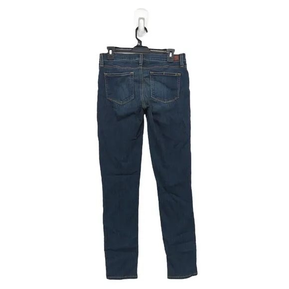 Paige Women 27 Maternity Verdugo Jeans Nottingham Blue Ultra Skinny Mid Rise