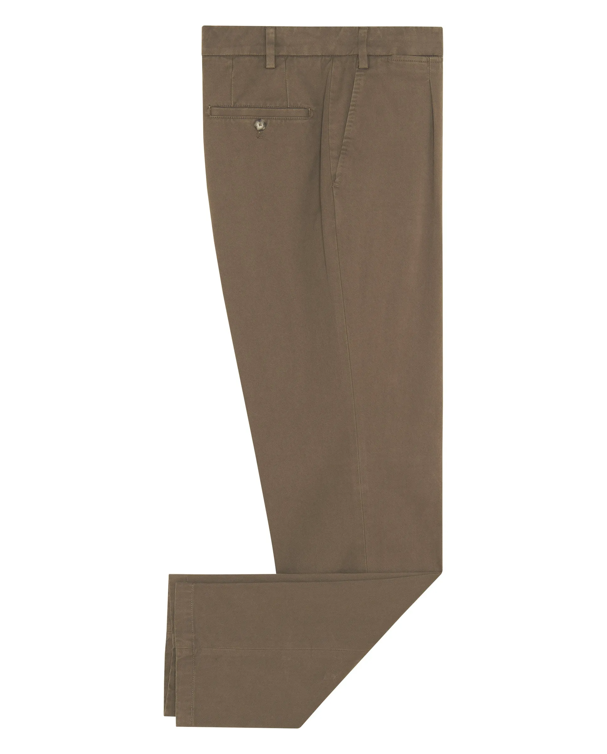 Pantalón chino tostado de algodón