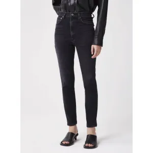 PINCH WAIST ULTRA HIGH RISE SKINNY JEANS