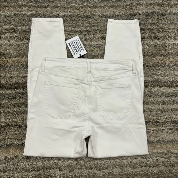 Pistola Mid Rise Skinny Jeans Sz 29 NWT | Pistola White Mid Rise Skinny Jeans *