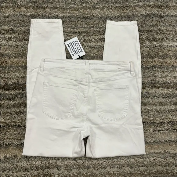 Pistola Mid Rise Skinny Jeans Sz 29 NWT | Pistola White Mid Rise Skinny Jeans *