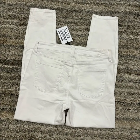 Pistola Mid Rise Skinny Jeans Sz 29 NWT | Pistola White Mid Rise Skinny Jeans *