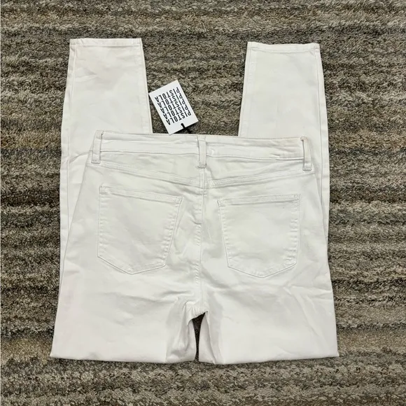 Pistola Mid Rise Skinny Jeans Sz 29 NWT | Pistola White Mid Rise Skinny Jeans *