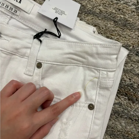 Pistola Mid Rise Skinny Jeans Sz 29 NWT | Pistola White Mid Rise Skinny Jeans *