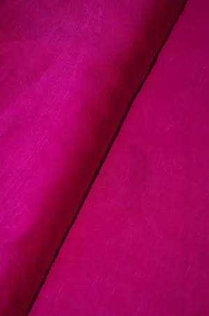 Pure Yarn Dyed Silk Satin Smooth Surfaced Linen Fabric