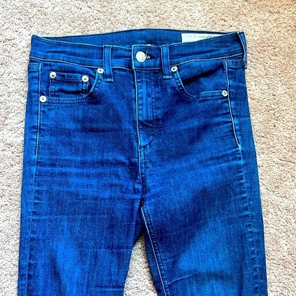 Rag &amp; Bone high rise skinny jeans