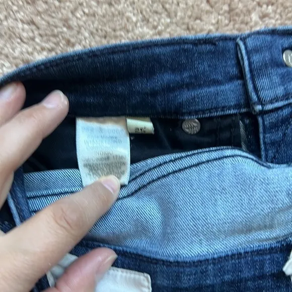 Rag &amp; Bone high rise skinny jeans