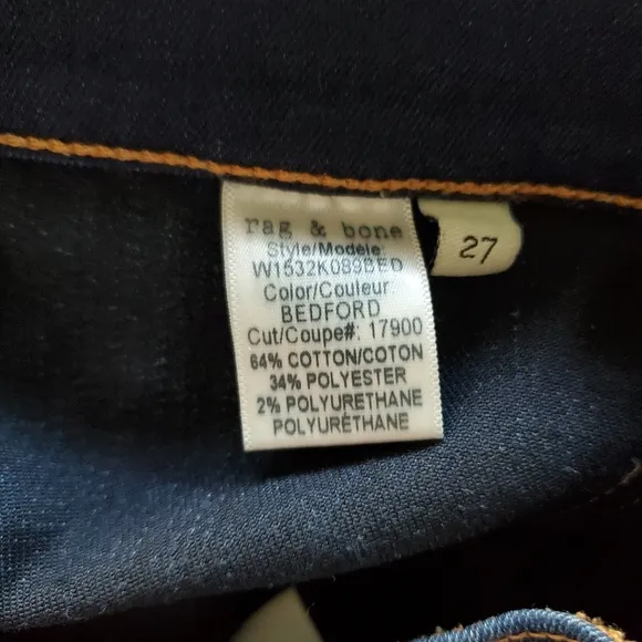 Rag &amp; Bone high rise skinny jeans