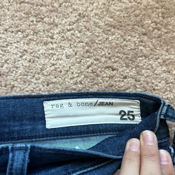Rag &amp; Bone high rise skinny jeans