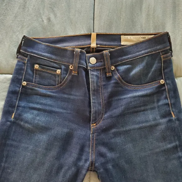 Rag &amp; Bone high rise skinny jeans
