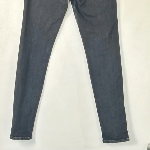 Rag &amp; Bone Nina High-Rise Ankle Skinny Black Wash Denim Jeans- Size 27