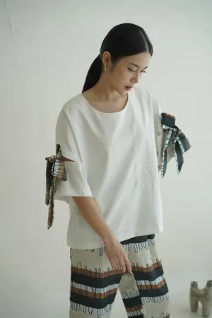 Reito Big Bow White Top