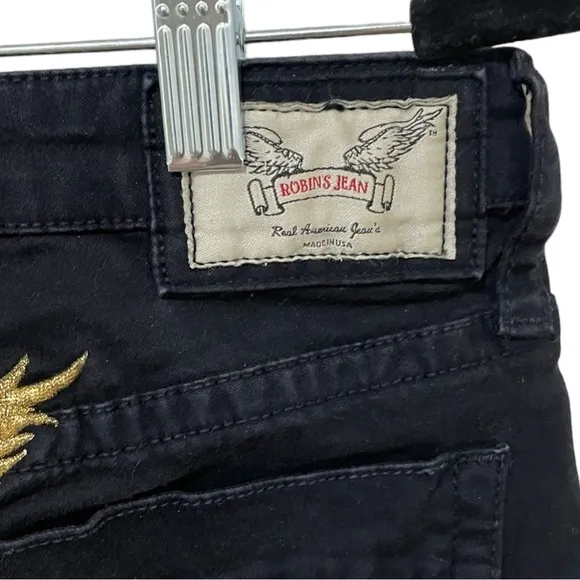 Robin's Jean Black Low-rise Skinny Jeans, Size 27