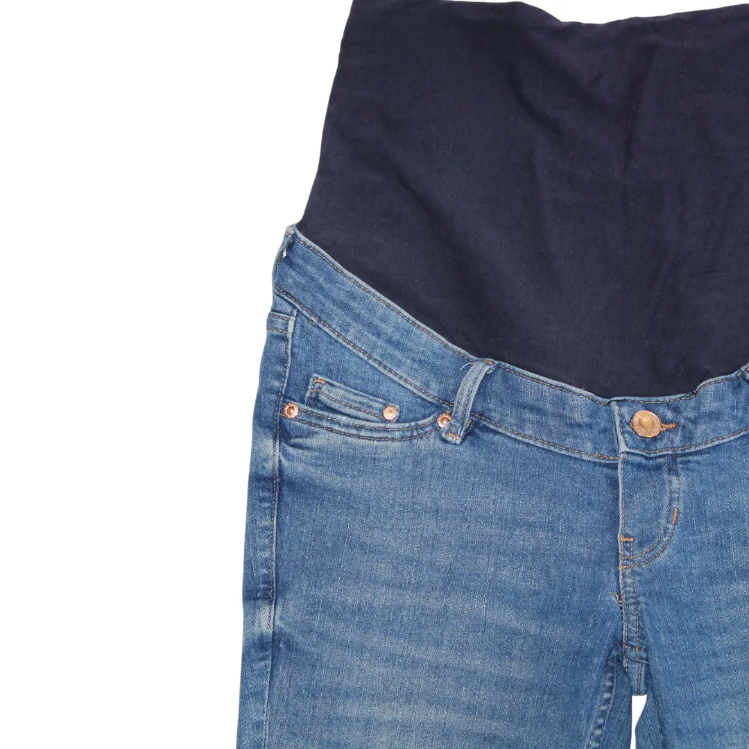 Skinny High Rib Maternity Jeans