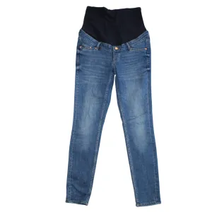 Skinny High Rib Maternity Jeans