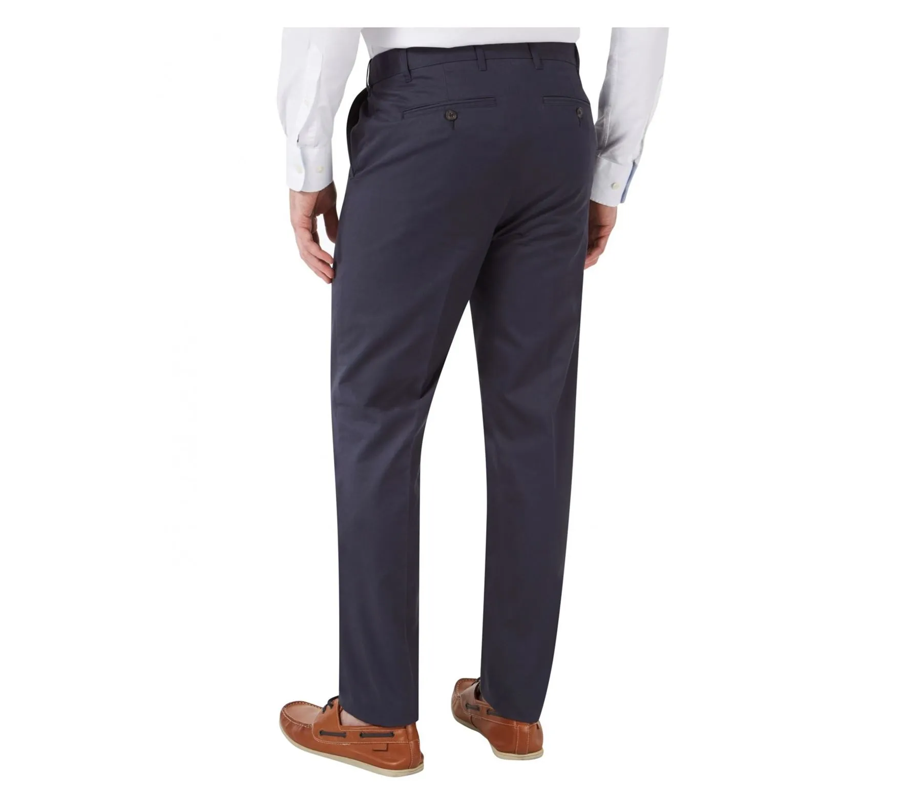 SKOPES Flexi Waist Cotton Twill Chino Trouser (Padstow) in 2 Colours Option