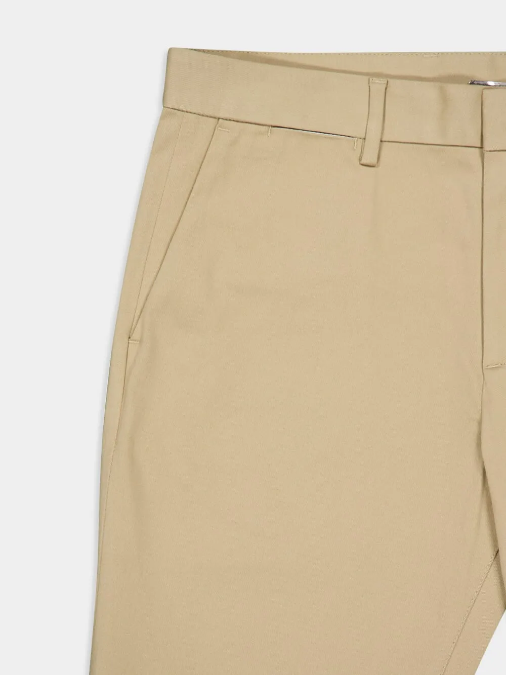 Stretch Cotton Chino Trousers