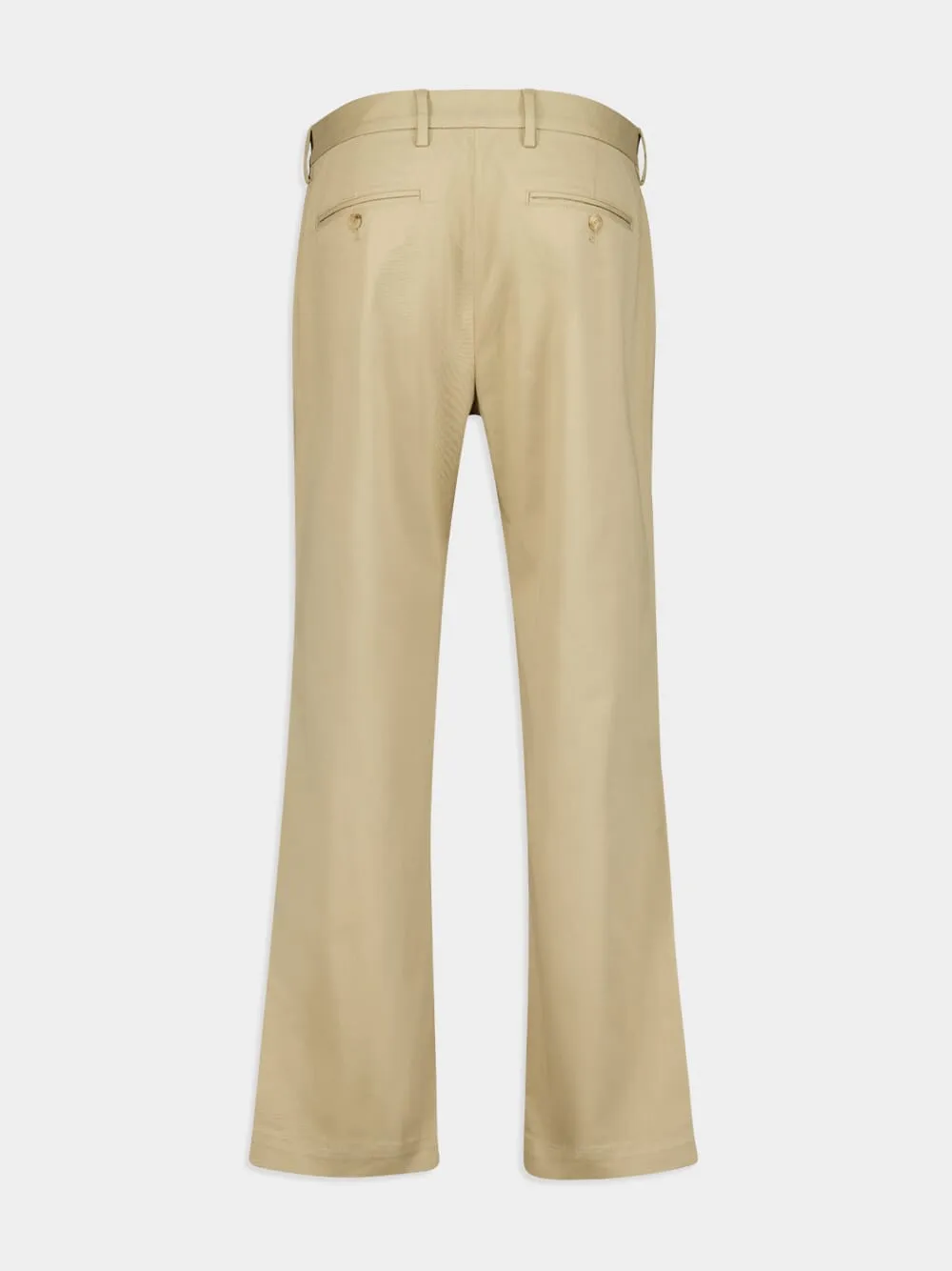 Stretch Cotton Chino Trousers