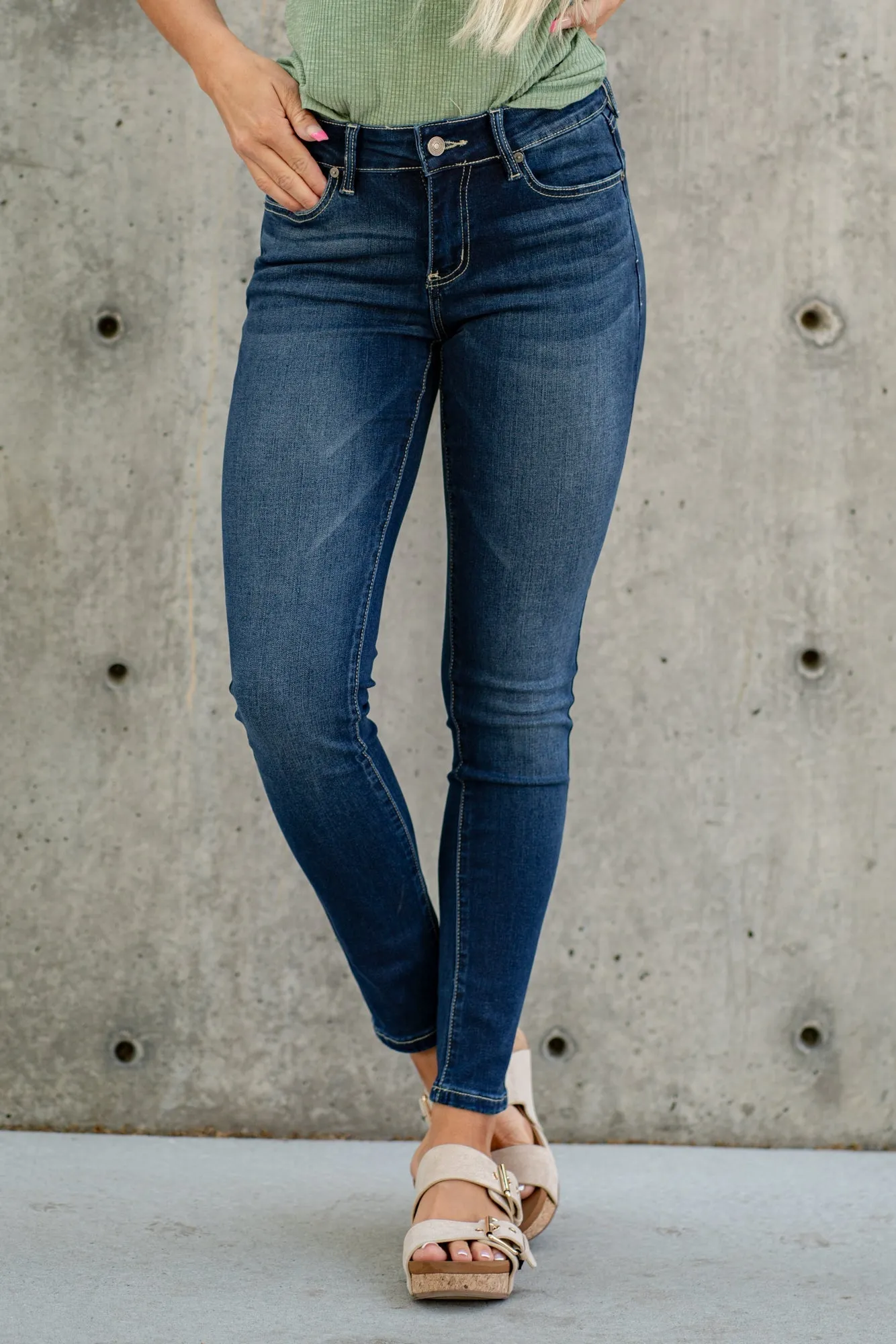 West Point Mid Rise Skinny Regular & Plus Sizes