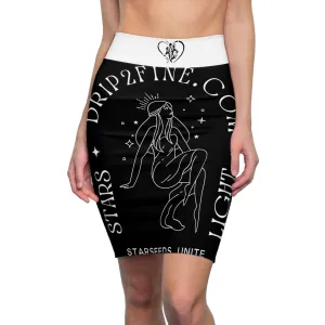 Women's HIP HOP ART Pencil Skirt (AOP)