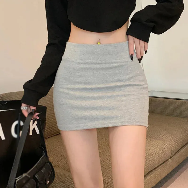 Women's Pencil Skirt Premium Bodycon Basic Stretch Above Knee Mini Pencil Skirts