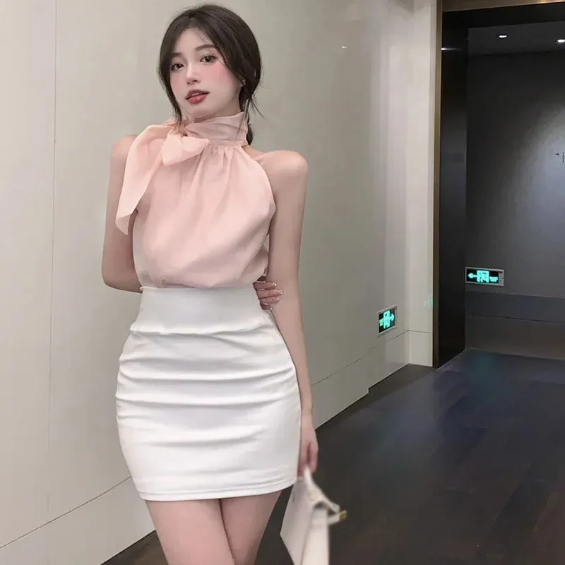 Women's Pencil Skirt Premium Bodycon Basic Stretch Above Knee Mini Pencil Skirts