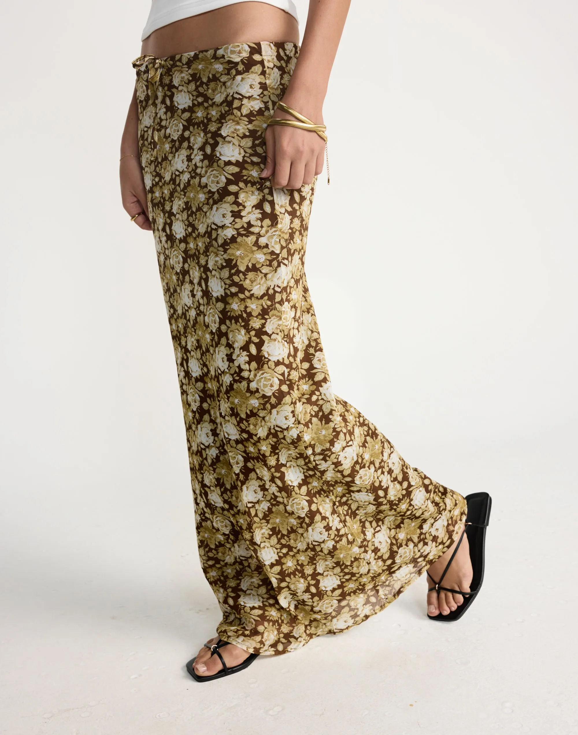 Zaya Maxi Skirt (Marigold)
