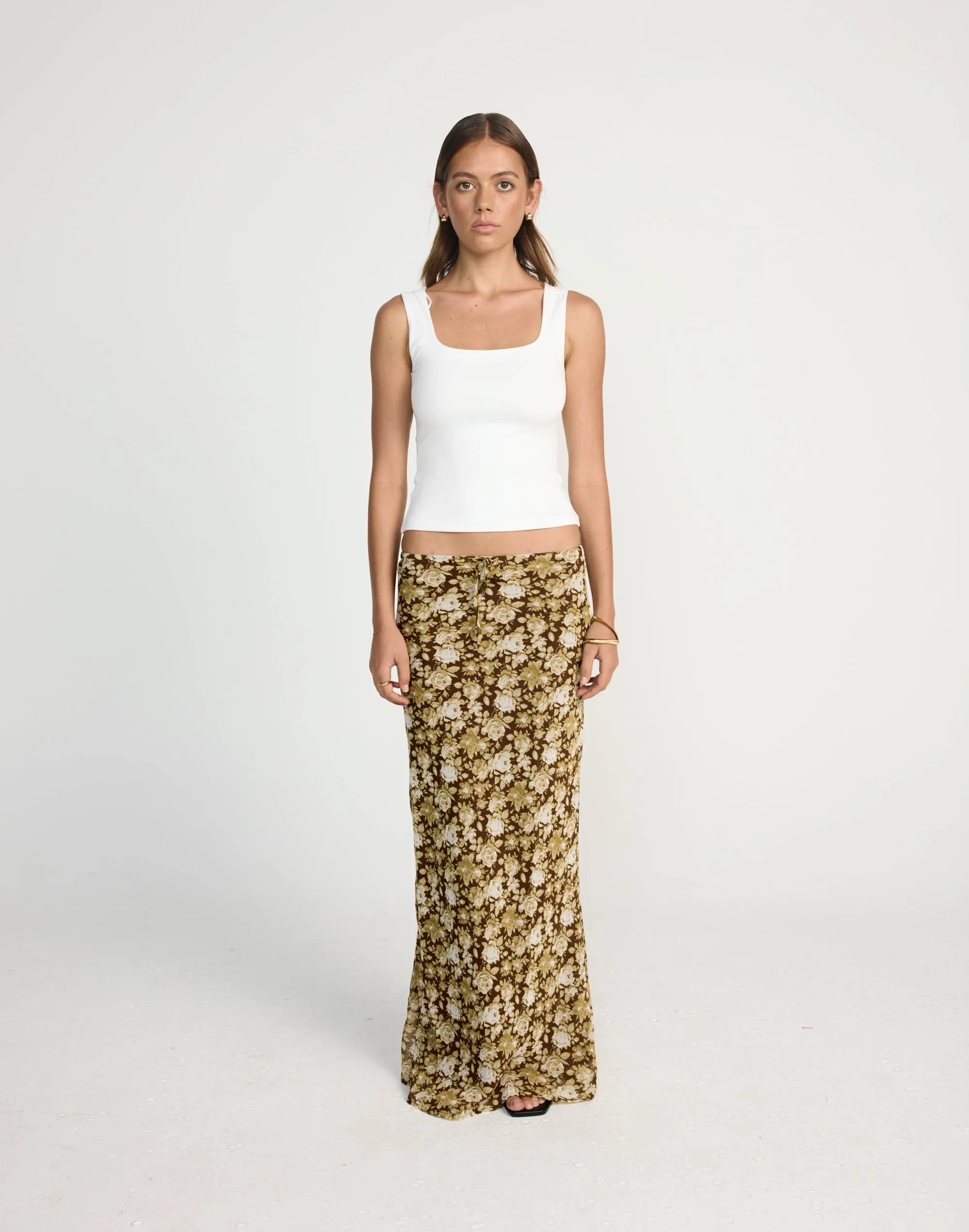 Zaya Maxi Skirt (Marigold)
