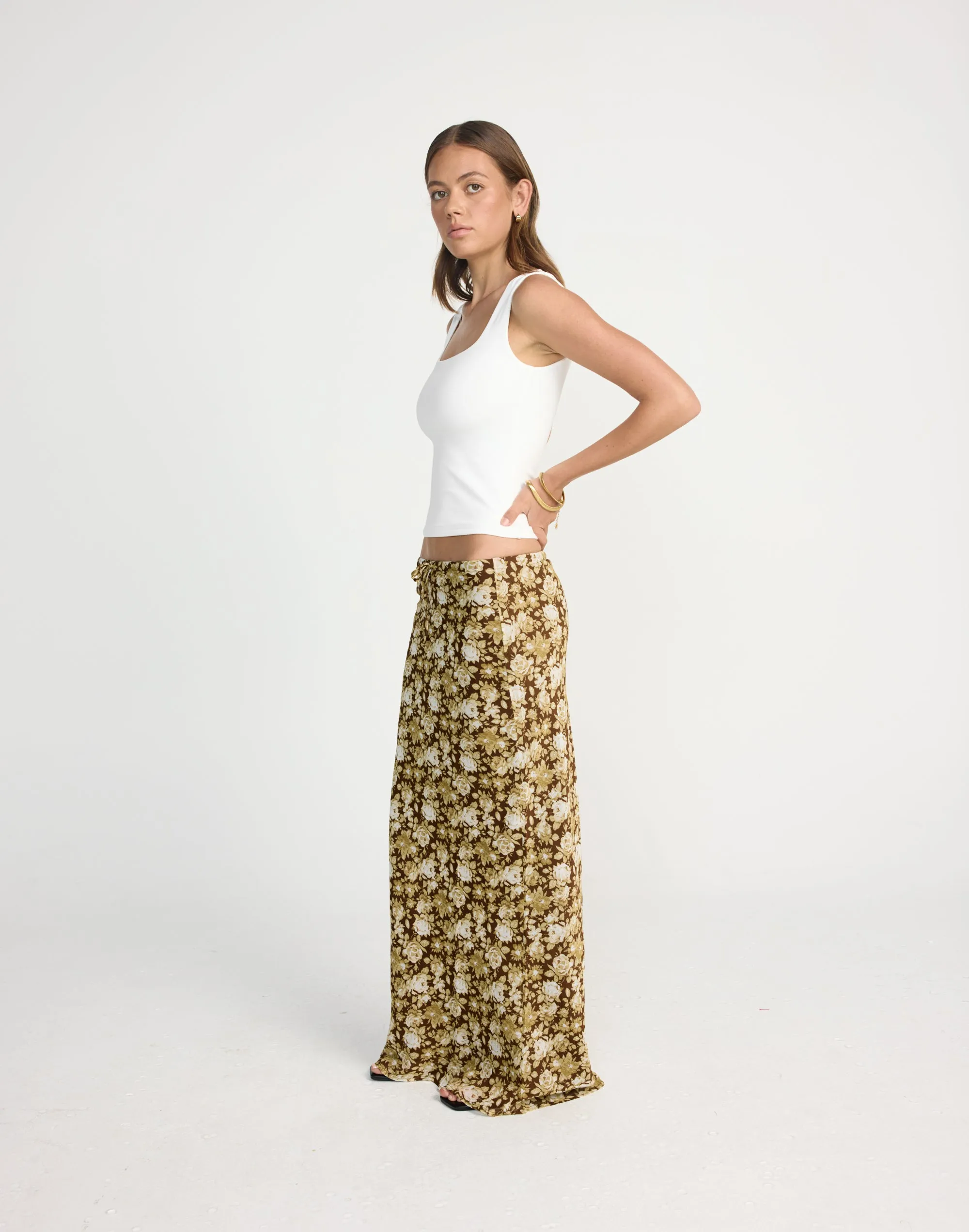 Zaya Maxi Skirt (Marigold)